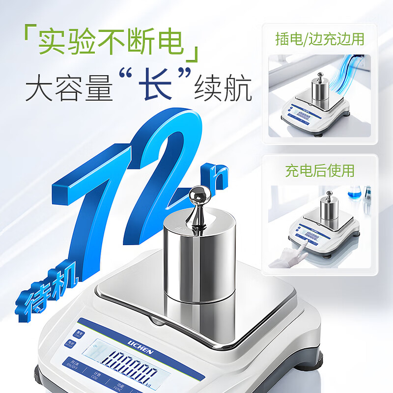 Lichen Electronic Balance Laboratory Percent Precision Electronic Analytical Balance 0.001g Gold Scale LC-YH-10002