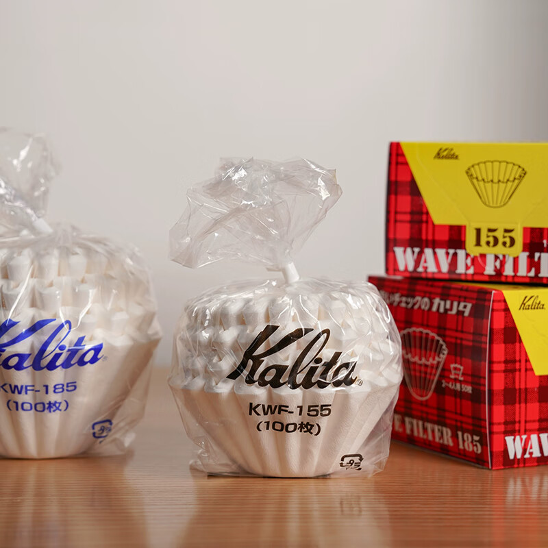 Hand-brewed coffee basket filter origami origami filter cup coffee filter paper No. 185 2-4 servings 50 pieces box