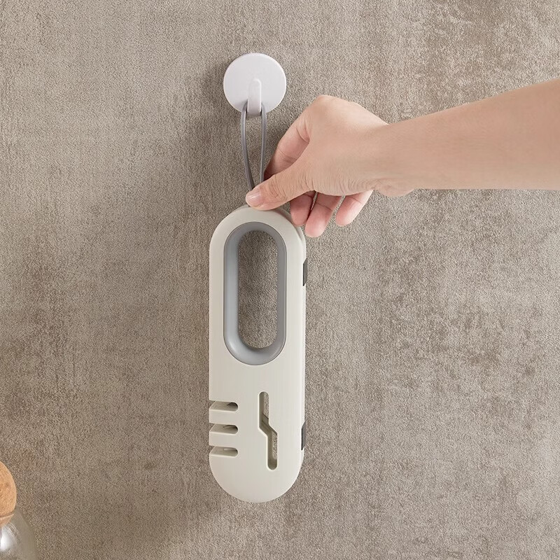 Home KATEI STORY Japanese whetstone sharpener household multi-functional quick sharpening tool kitchen scissors and kitchen knife artifact white gray dual-purpose knife and scissors without damaging the blade