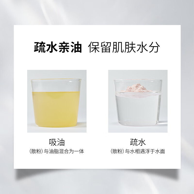 PIARA loose powder is light, non-drying, non-pox, waterproof, anti-sweat, setting powder, oil-controlling, long-lasting powder, Valentine's Day gift 01 natural nude loose powder