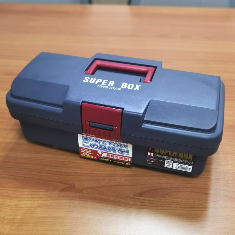 RING STAR Japan imported plastic tool box/art box/fishing gear box SR-385 RING STAR professional tool box