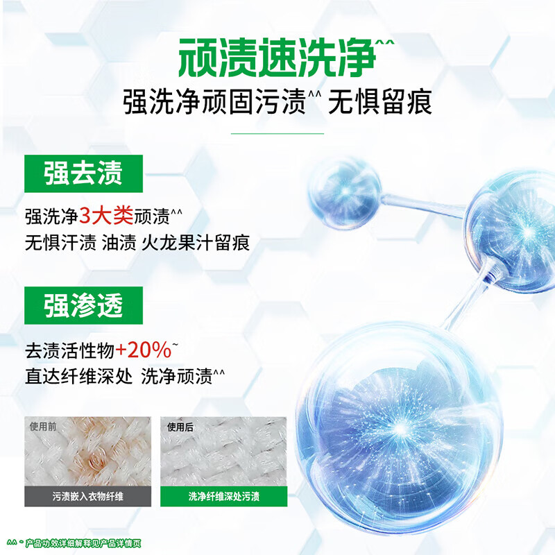 Bilang Antibacterial Laundry Detergent Herbal Fresh 1.4 catties bottle, sterilizes and removes mites, deodorizes and removes yellow roots, supports quick washing