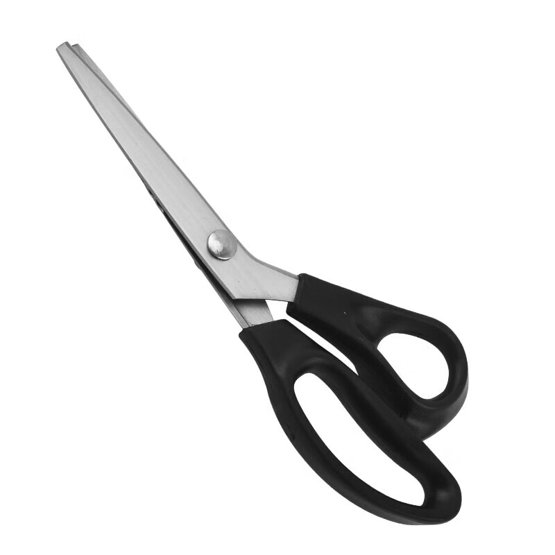 Teslon German quality overlock scissors overlock scissors for tailoring tailoring fabrics special thick and thin round tooth cloth scissors free overlock lace scissors