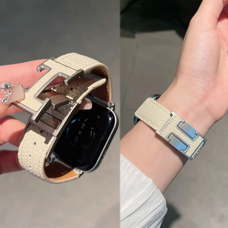 Huawei Valentine's Day Gift Huawei Watch WATCH FIT3 Smart Sports Bluetooth Call Long Battery Life Watch Monitoring Heart Rate NFC Bracelet Fashion New Product Birthday Gift Goddess Customization Wild Green + White Litchi Pattern H Buckle