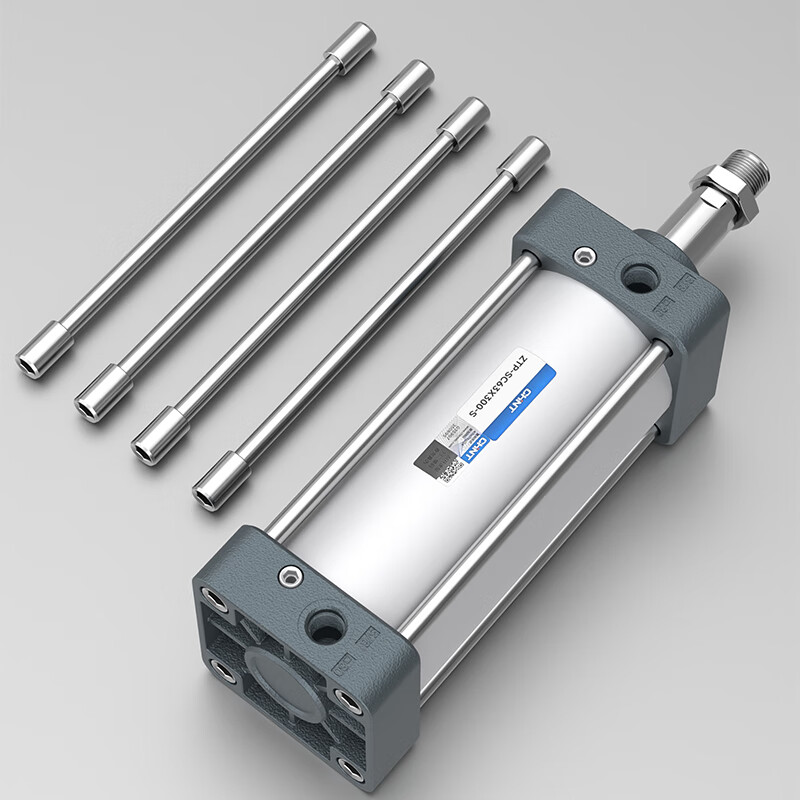 Chint (CHNT) pneumatic standard cylinder SC small large thrust 32 40 63 80 100 bore with magnetic ring SC40X50-S