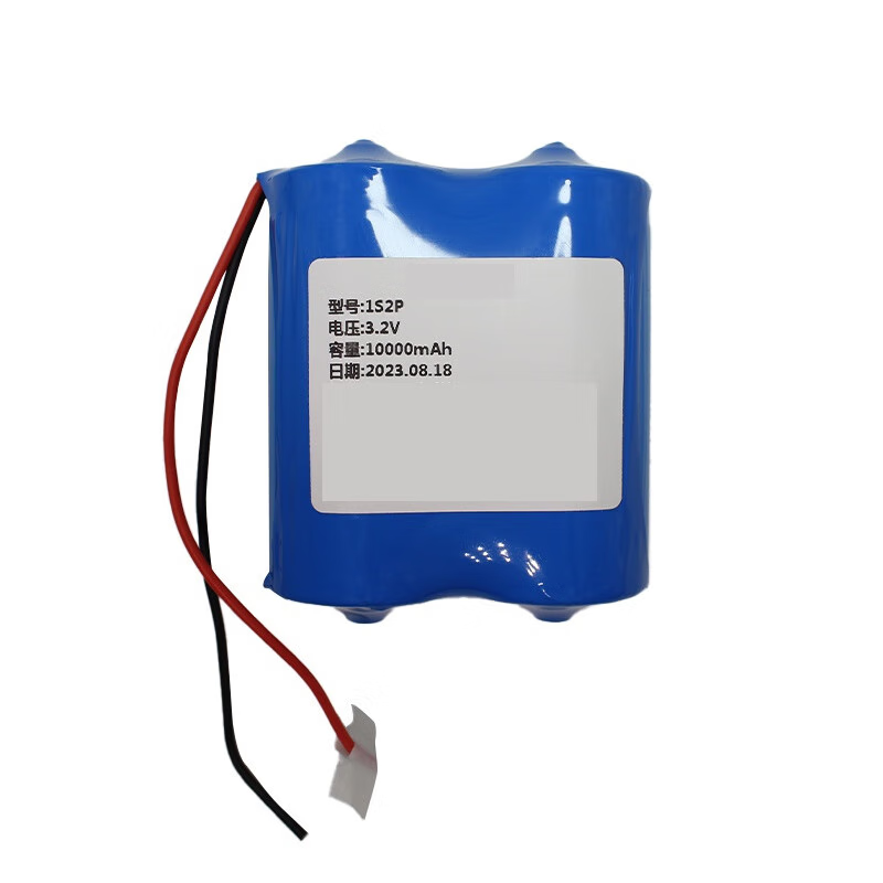 Kaiyuanda solar light battery 32650 lithium battery street light battery 3.2V 5000 mA 1 section with plate outlet studs (2 pcs)