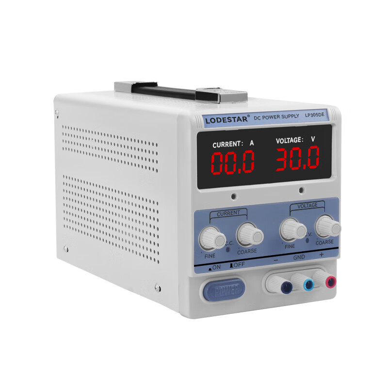 LODESTAR linear adjustable DC regulated power supply 30V5A low ripple digital display voltage regulator high stability aging power supply LP305DE 30V5A best-selling model with handle