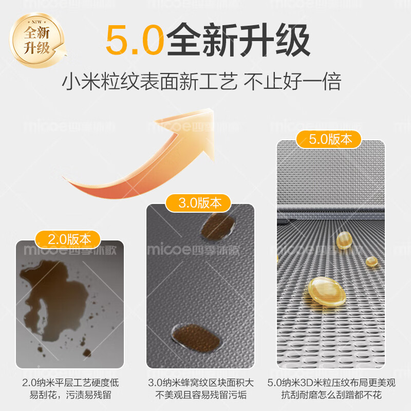 Four Seasons Muge Purchase and Sales Recommendation Kitchen Sink Large Single Slot 5MM Thickened 304 Stainless Steel Nano Antibacterial Slag Collection Vegetable Basin