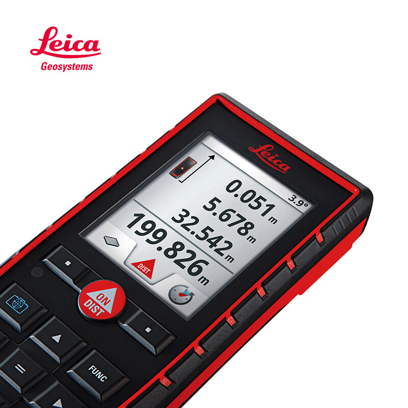 Leica D510 laser rangefinder high-precision 200 meters outdoor infrared electronic ruler Bluetooth measurement room Leica height measurement D510 standard (outdoor model 200 meters with Bluetooth)