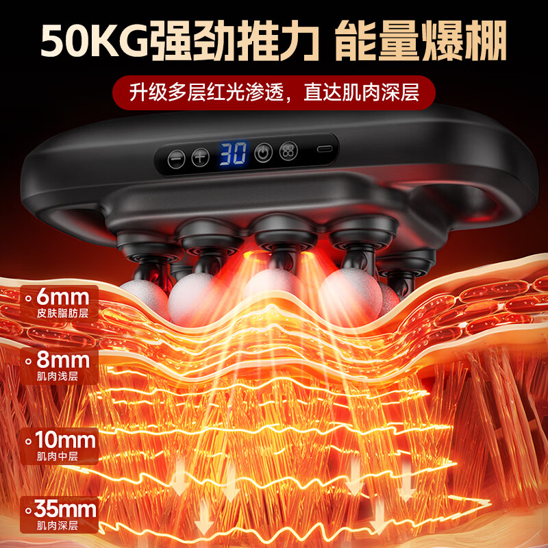 VTT Germany fascia gun muscle massager multi-functional relaxation device 16 heads electric for men and girls special for legs, waist, cervical vertebra and cervical membrane to grab birthday and holiday gifts Star personal test 2025 new upgrade 16D powerful massage 10th generation