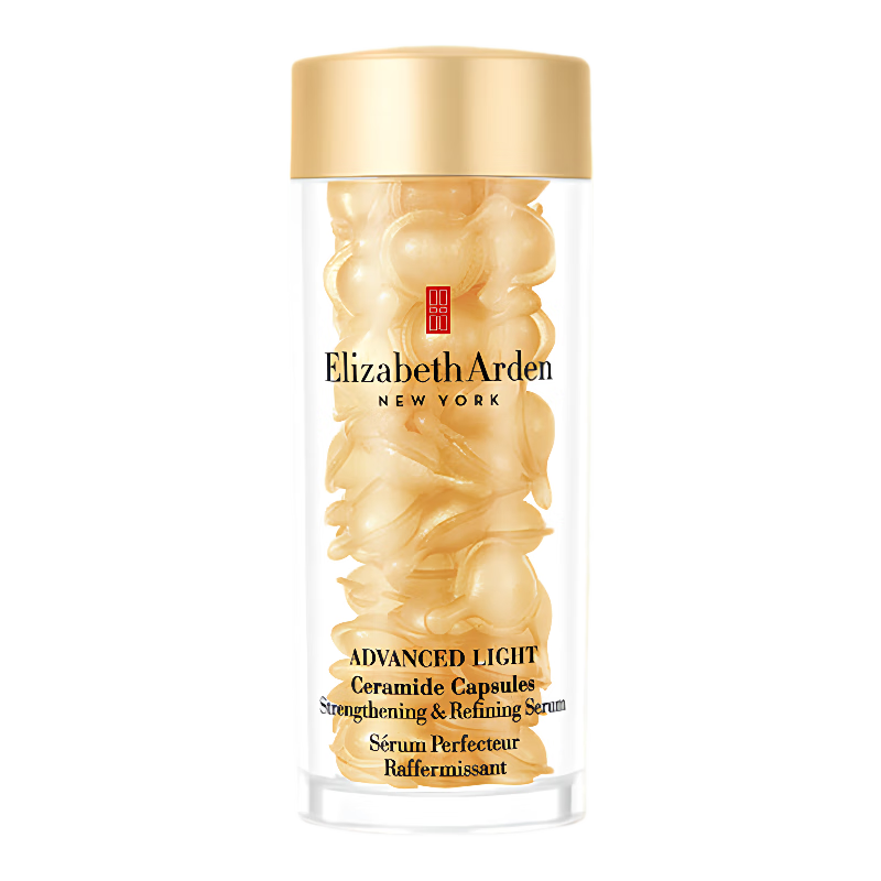 Elizabeth Arden Light Touch Gold Colloid Time and Space Revitalizing Clear Repair Essence 28ml, about 60 capsules, water-based oil, on clearance.