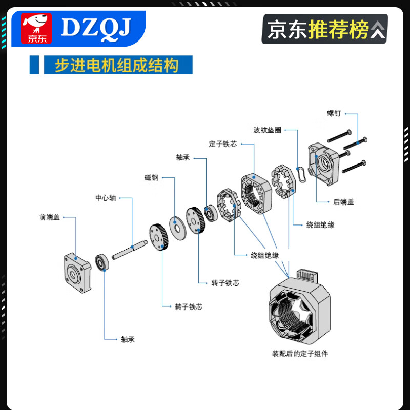 42/57 stepper motor 17nema3401 micro motor writing machine 4401 engraving machine 3d printer 42 stepper motor L-shaped steel bracket with screws no specifications
