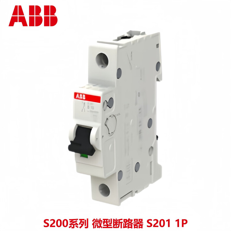 ABB S200 series miniature circuit breaker S201-B/S201-C/S201M-C/S201-D S201-C1丨6kA丨230/400VAC