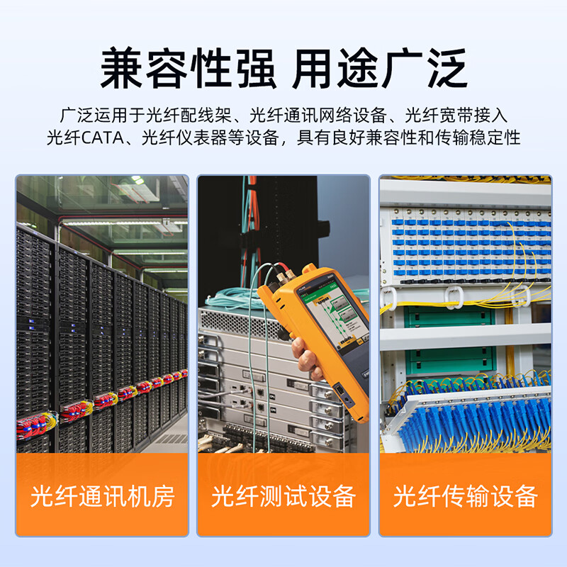 Sai fiber fiber optic adapter FC-ST male and female head carrier grade fiber optic coupler round to square head optical power red light pen docking connector flange extender