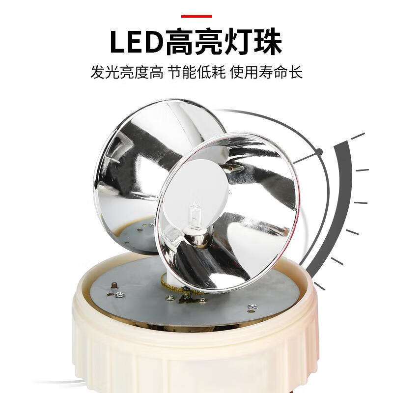 Nanyi Large Sound and Light Alarm LTE-1181J Warning Strobe Light 12V/24V Guard Box Alarm Flashing Light Sound Screw Type 24V