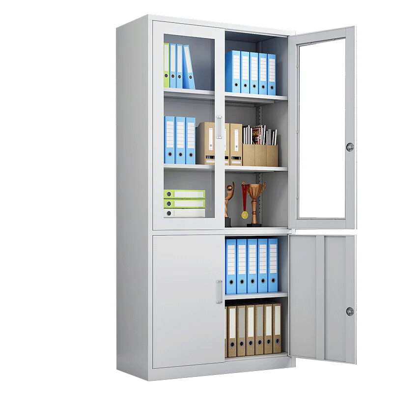 Dingnai file cabinet office cabinet steel iron cabinet information cabinet bookcase file cabinet financial voucher cabinet large equipment