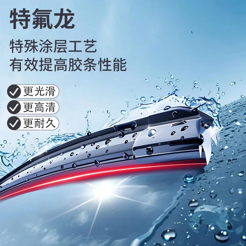 OBOSH Wiper Upgraded Ford Escort (15-18 Models) Teflon Boneless Silent Wiper Blade