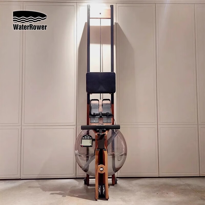 WaterRower DL Fat Donglai same water resistance rowing machine home fitness equipment SmartRow smart set walnut model (rowing machine + SmartRow Bluetooth module