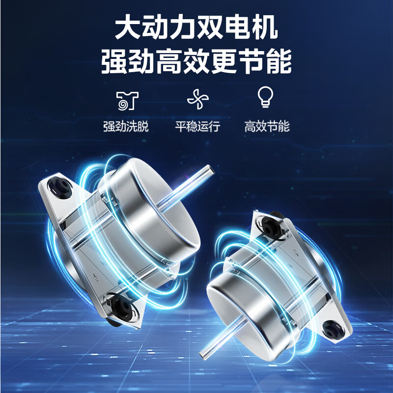 Midea double-tub washing machine semi-automatic 12kg large capacity double-tub first-class energy efficiency MP12S166 trade-in national subsidy JD.com self-operated official flagship