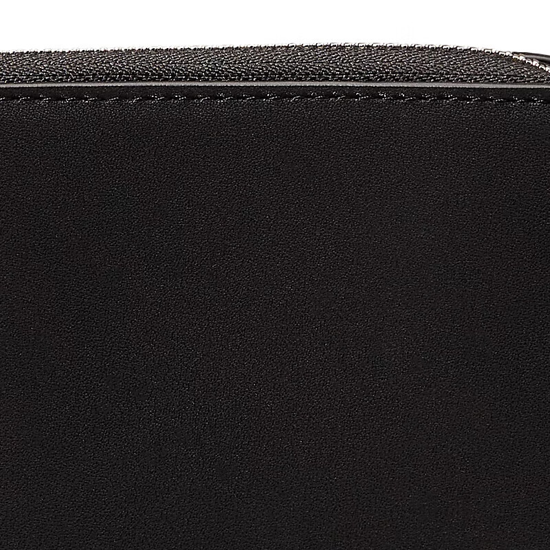 Calvin Klein Jingdong Outlet CK women's bag brand logo zipper closure women's wallet card bag clutch black K60K611937 black
