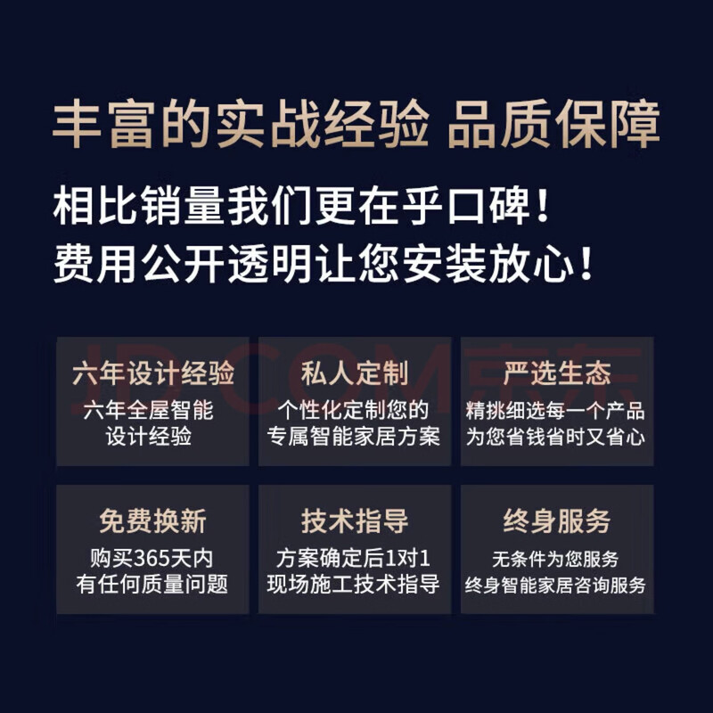 Mijia Smart Home Whole House Customization Solution Three Bedrooms and Two Living Rooms Light Edition 7999