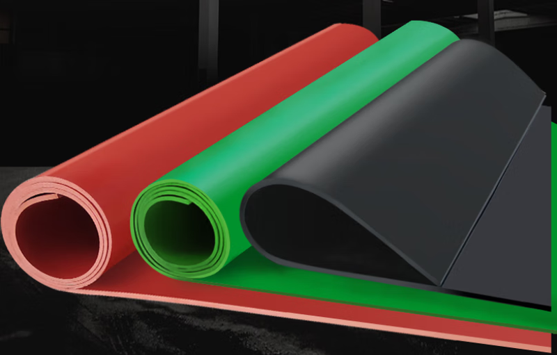 Jinglanyu 10kv 5mm insulated rubber floor mat