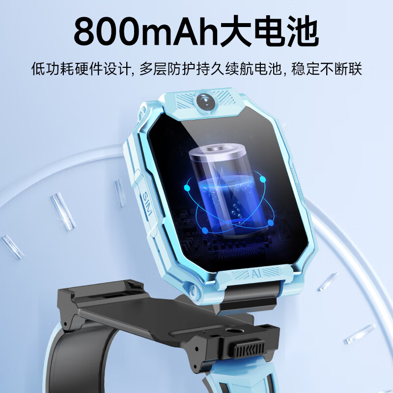 Haojixing Dual Camera 360 Degree Flip Rotation Children's Phone Watch 4G5G Card Full Netcom Elementary School Middle School and High School Students Waterproof Precise Positioning Video Sports Smart Watch
