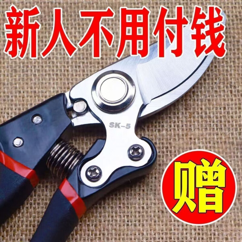 FANCYCHIC German craftsmanship imported steel branch shears tree shears fruit tree shears pruning scissors household flowers and grapes pruning branches German imported steel blades nationwide fast delivery super labor-saving original German thick branch shears sk+5