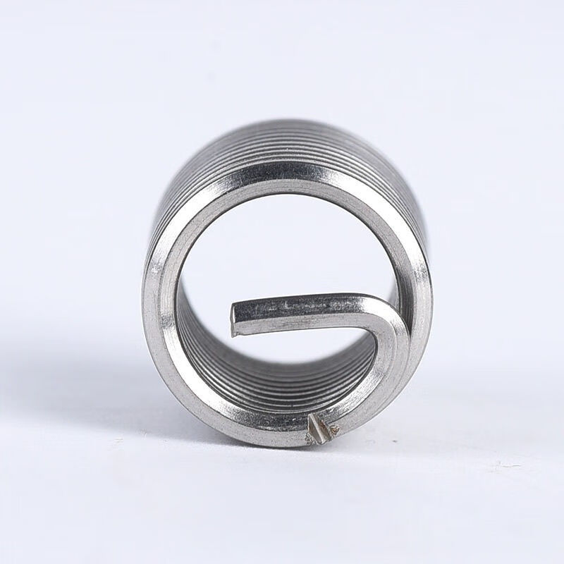 Steel wire screw sleeve 304 steel wire stainless steel screw sleeve braces screw thread sheath wire sleeve protective sleeve repair M1.6-M6 M1.6-0.35-1D (1000 pieces)