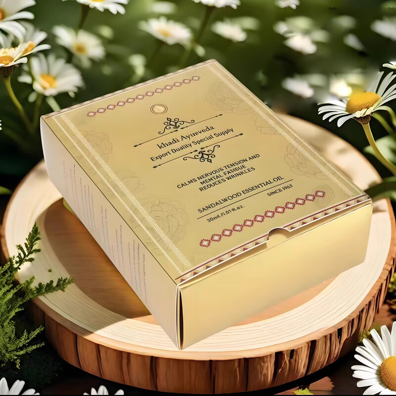 KHADI genuine direct sale of Indian Ayurveda facial essential oil anti-wrinkle essence pure plant small molecules Indian Ayurvedic oil bottle*30ml