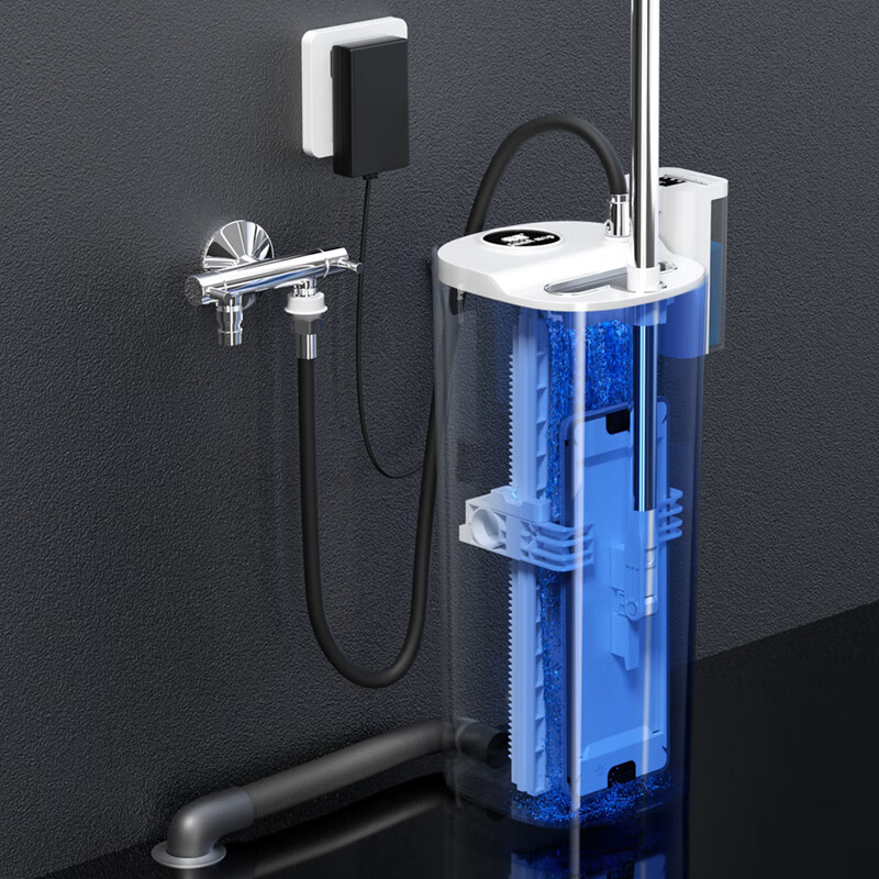 Emperor Tou 2025 new electric household mop, washing machine, automatic cleaning machine, mopping artifact, hand-free flat mop E35-200 1 mop 3 cloths