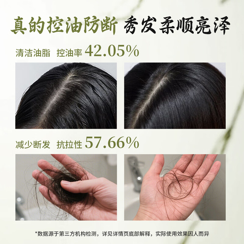 Mojian Polygonum multiflorum, Platycladus orientalis leaf shampoo soap, oil control herbal handmade soap, repair and nourish, oil control and fluffy, Platycladus orientalis leaf handmade soap*2 boxes