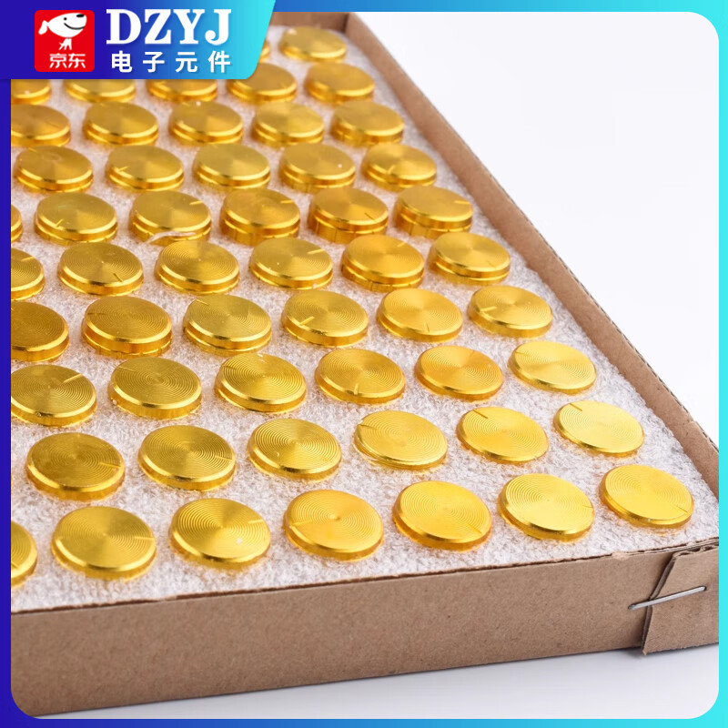 DZYJ audio metal knob WH148 plum blossom handle potentiometer knob width 15 height 17 black silver suitable for 6mm silver (5 pieces)