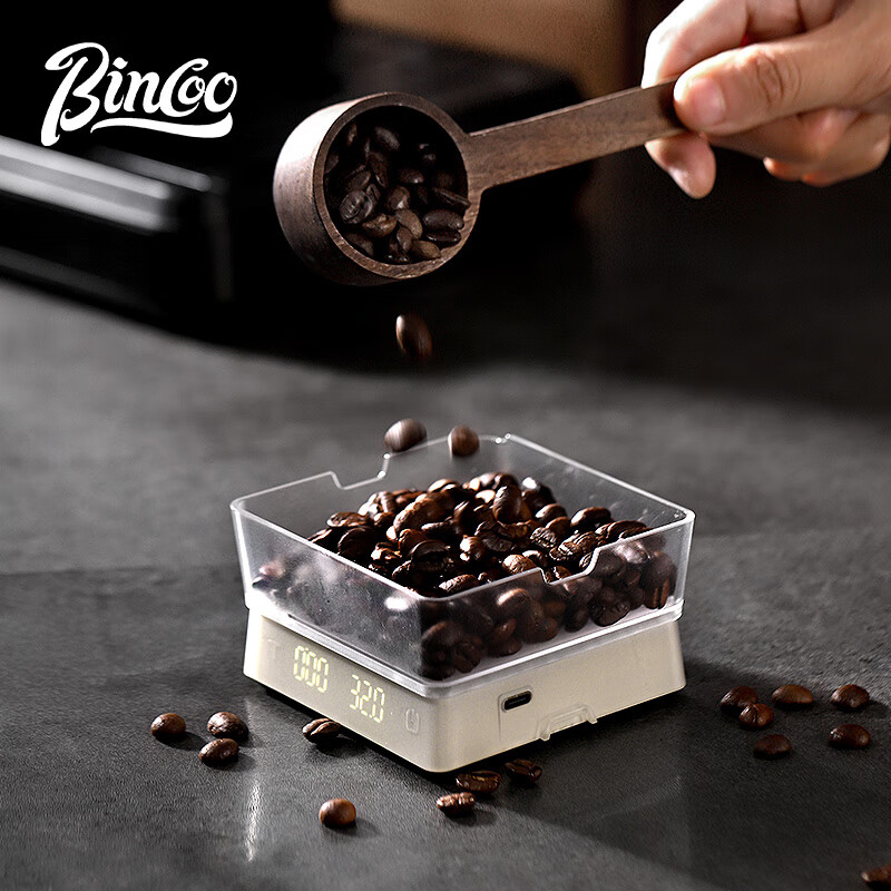 Bincoo coffee electronic scale Italian special coffee bean weighing smart hand brewing mini portable scale coffee appliance