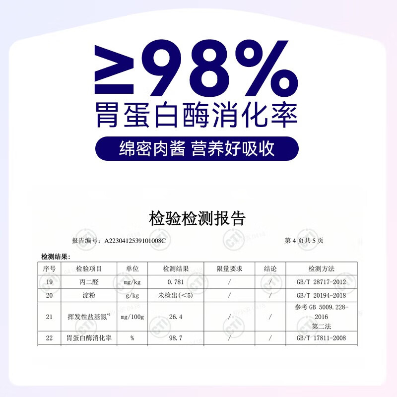 McFoody Cat Strips Barf Barf Staple Food Cat Strips Raw Bone Meat Nutritional Cat Snacks Wet Food for Adult and Young Cats Member Trial Pack of 6