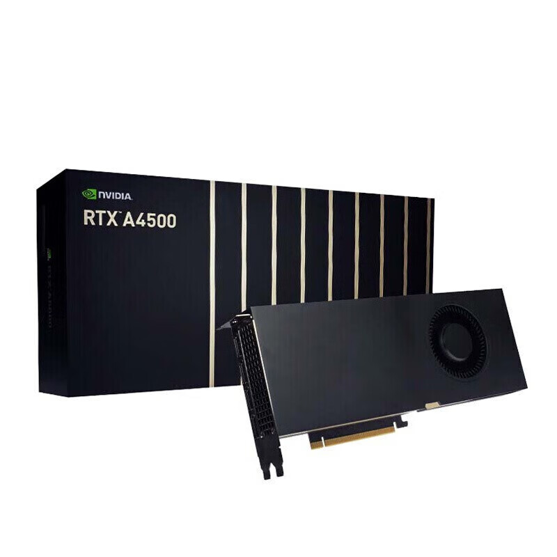 NVIDIA RTXA4500 powerful data processing professional-grade 20G graphics card industrial packaging
