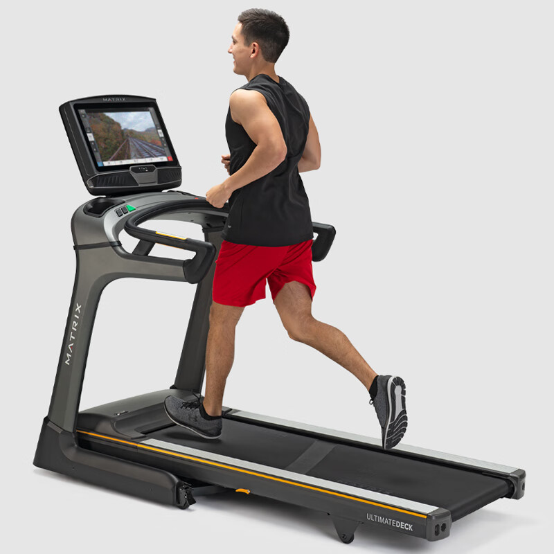 JOHNSON treadmill, high-end household foldable, professional shock-absorbing fitness equipment, T70 commercial enterprise gym, 16-inch full-color touch screen XIR