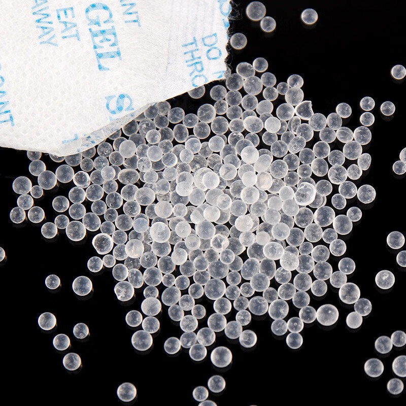 LINGS Desiccant Large Pack Transparent Granules 200g*5 Packs Hygroscopic Silica Gel Beads Electronic Products Industrial Metal Machinery Equipment Warehouse Clothing Luggage Moisture-proof Agent