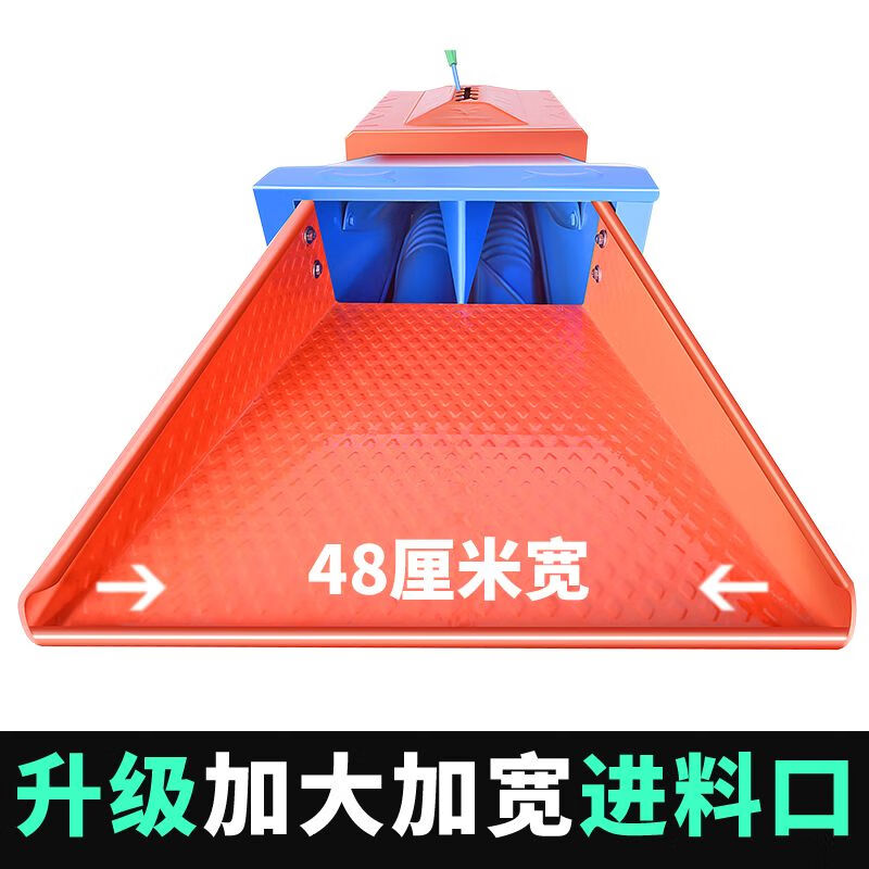 XMSJ electric corn thresher household small fully automatic grinder large corn peeler manual corn threshing machine dry and wet 2 uses 40 cm large diameter 60 single movement gear model high speed high horsepower copper large and small