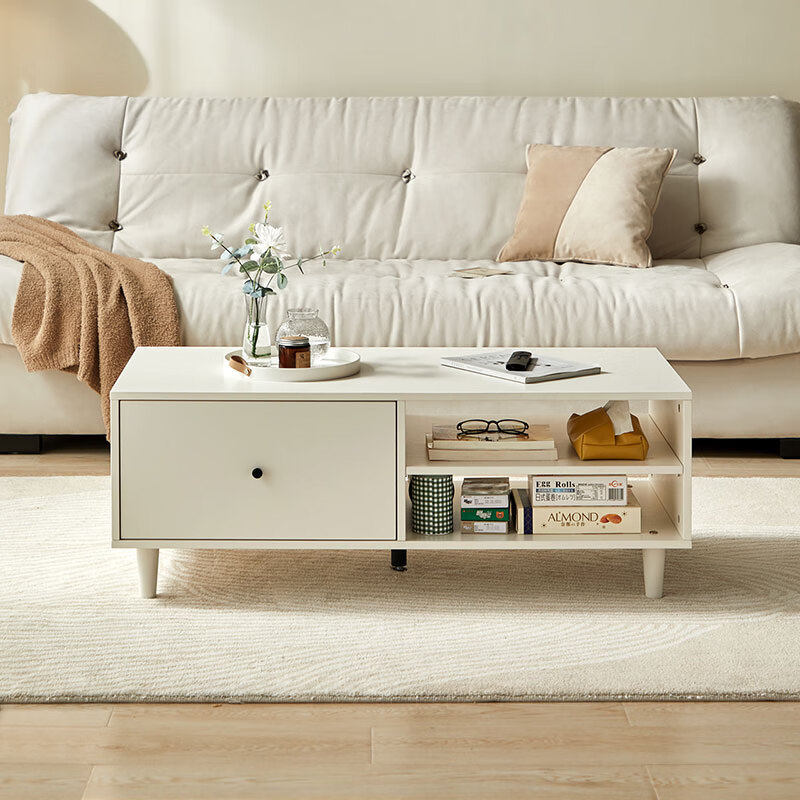 Lin's home floor-standing TV cabinet coffee table living room home modern simple small apartment MI1L
