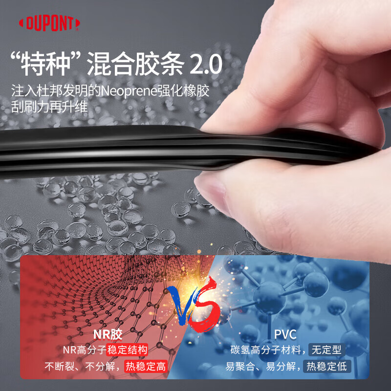 DuPont wiper S620 car wiper boneless silent wiper blade Changan 13-22 CS75
