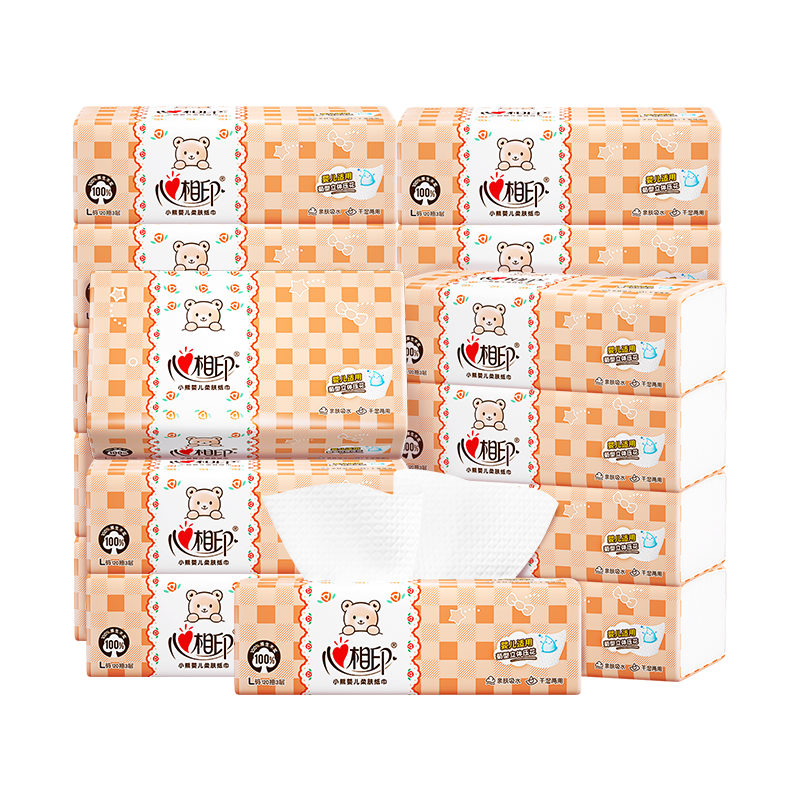 Xinxiangyin baby tissue paper 3 layers 120 sheets