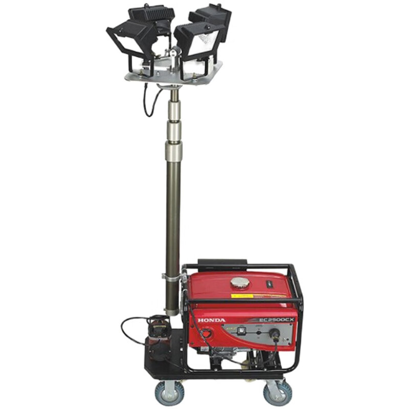 Honda SFW6110B Mobile Lighting Vehicle Gasoline Diesel Generator Integrated Site Mobile Lighting Beacon 5KW 4*1000W Halogen Tungsten Lamp + 5KW Domestic Diesel Automatic
