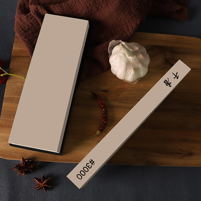 Qiantang emery sharpening stone, household kitchen knife, chef's sharpening, fine grinding, hard steel special fast polishing, large size 1000 mesh