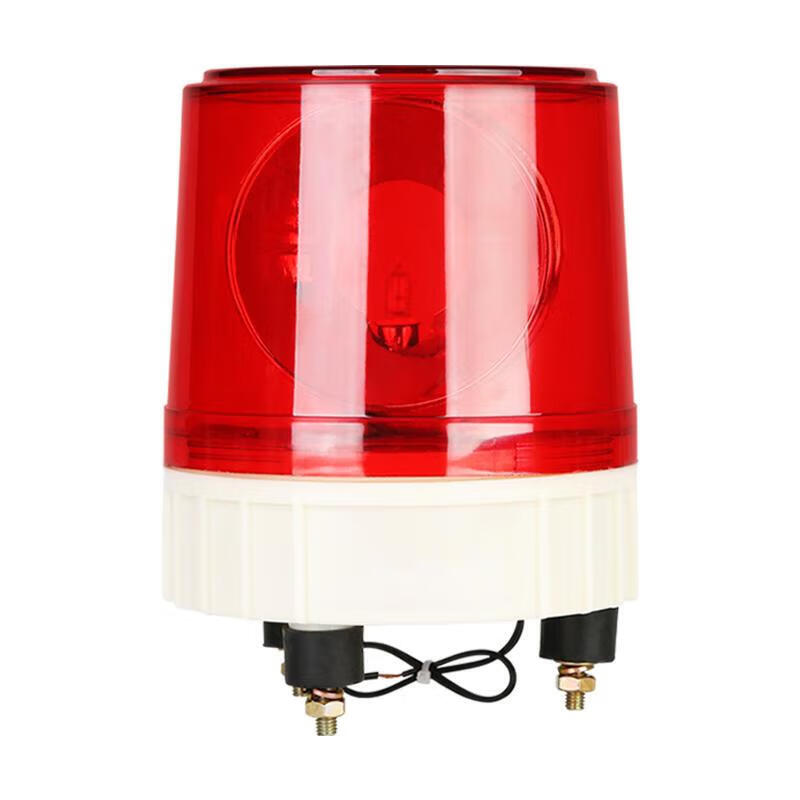 Nanyi Large Sound and Light Alarm LTE-1181J Warning Strobe Light 12V/24V Guard Box Alarm Flashing Light Sound Screw Type 24V