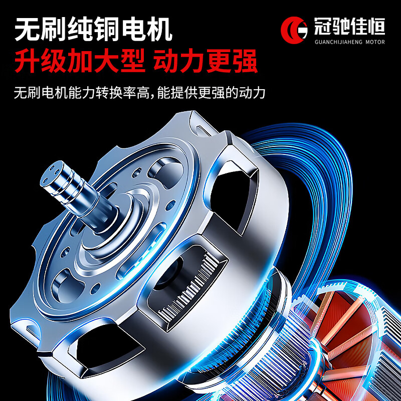 Guanchi Jiaheng variable frequency gasoline generator single-phase 220V small household 2/3KW/4kW outdoor commercial convenient low noise 2500W-hand start-variable type-220V