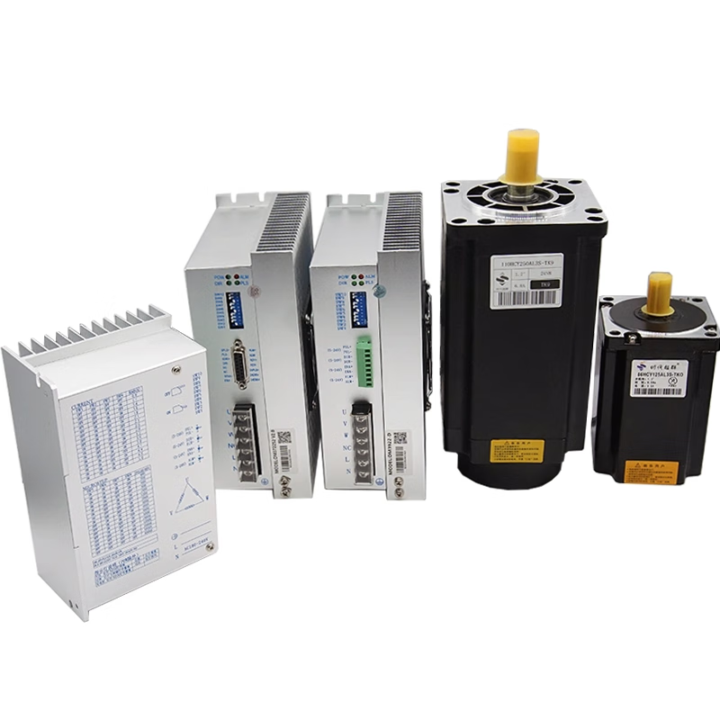 Yue Changsheng 86/110/130 three-phase stepper motor set 6/12/20/24/60NM high torque current can 110-16NM+3522 drive shaft 19