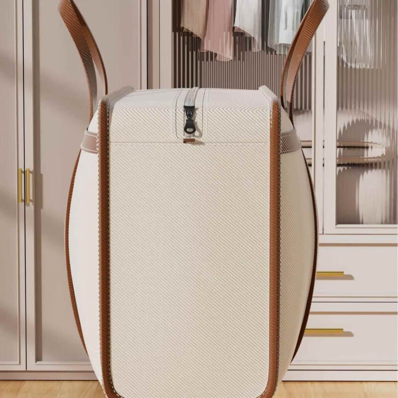 JCZS German brand moving packing bag clothes quilt storage bag graduation student accommodation canvas luggage bag thickened 2 extra large B61*52*27CM