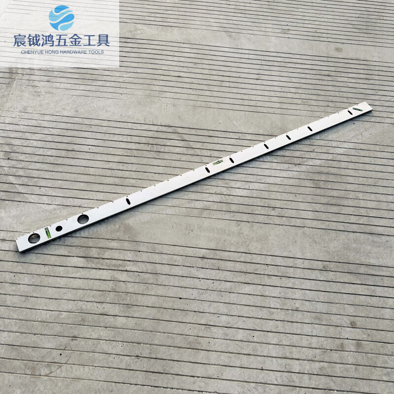 FHJQB industrial level ruler household balance instrument stainless steel anti-fall measurement level multi-function ruler electrician upgrade 73cm level ruler (with scale) thickened without