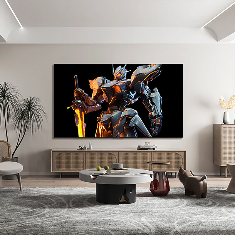 Skyworth TV L100F 100-inch ultra-black wide-angle paper screen Pro Smart MiniLED AI picture quality chip soft light eye protection ultra-thin home living room flat-panel TV 100-inch home installation +L100F